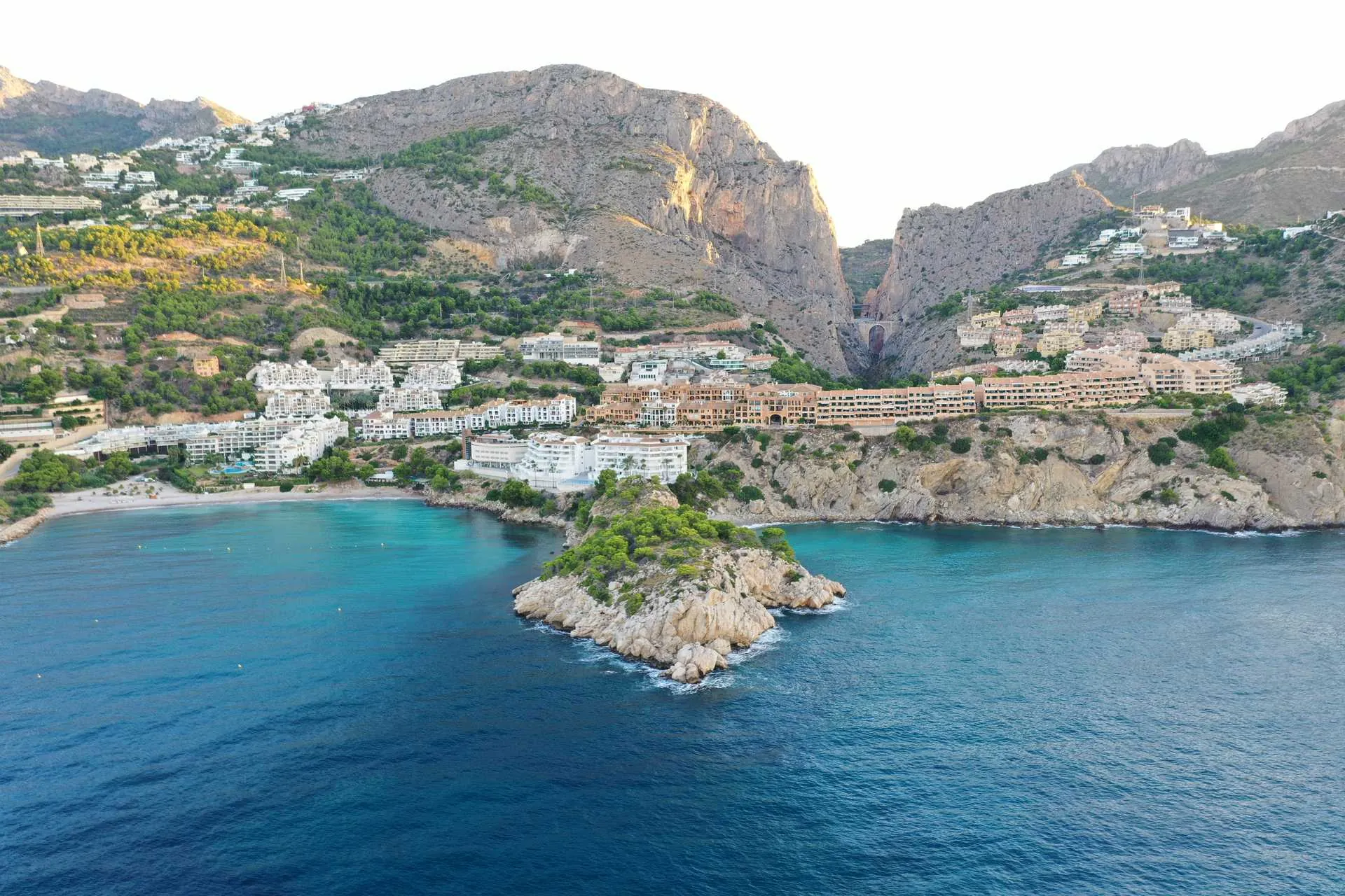 Mascarat coastline and marina